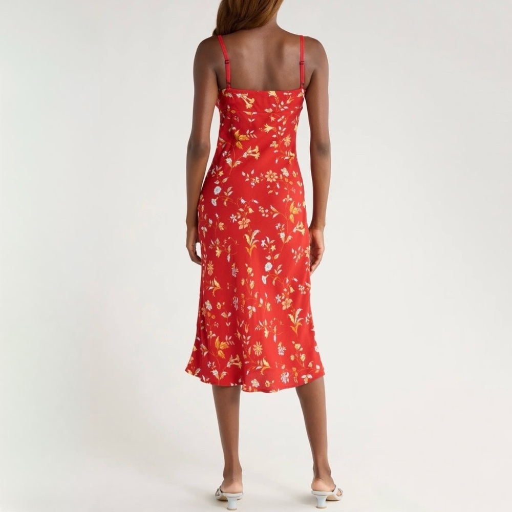 Reformation Camira Dress in Borsa - Picture 2 of 7